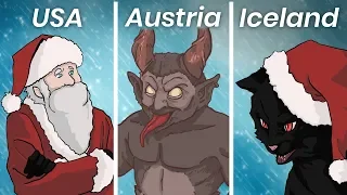 What Santa Looks Like in Different Countries