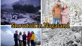 Snowfall at Luvishe Old Village, Aghunato | Zunheboto | Nagaland | @vitovachuminagamixture