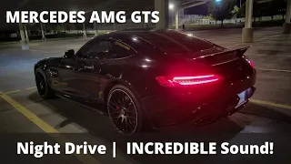 Mercedes AMG GTS Coupe - POV Night Drive