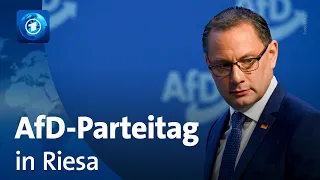 AfD wählt Parteispitze: Chrupalla will weitermachen