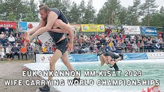 Eukonkannon MM-kisat 2023 | Wife Carrying World Championships 2023 - Sonkajärvi, Finland