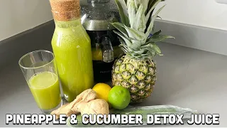 PINEAPPLE & CUCUMBER DETOX JUICE || DETOX JUICE || BEE'SKITCHEN