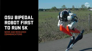 OSU Bipedal Robot First to Run 5K