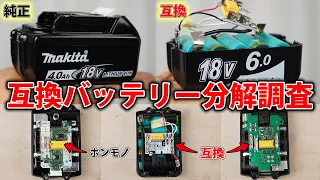 Don't buy compatible batteries for Makita.【Buy official Battery】