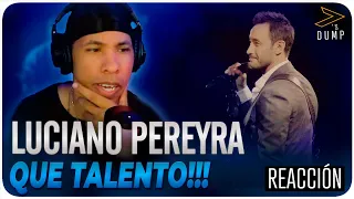 Luciano Pereyra - No Te Puedo Olvidar en vivo Reaccion
