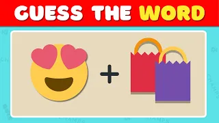 🧩 Guess the WORD by EMOJI Challenge! | 100 Words | Emoji Quiz🧠