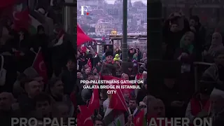 Watch: Thousands Gather in Istanbul in Solidarity with Palestinians | Subscribe to Firstpost