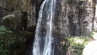 Абхазия г. Ткуарчал  водопад  гигант .