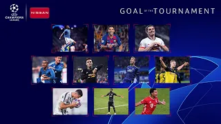 Champions league goal of the tournament