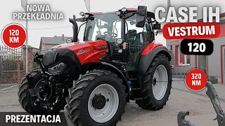 CASE IH VESTRUM 120 - bardzo mocny zawodnik w segmencie powyżej 100 KM | Prezentacja / test ciągnika