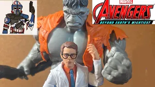Marvel legends Beyond earths mightiest Grey hulk and Dr Bruce banner 2 pack figure review