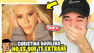 REACCIÓN a Christina Aguilera - No Es Que Te Extrañe (Official Video) *IMPRESIONANTE* 😭✨