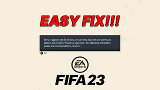 How To CONNECT To The EA SERVERS in EAFC 24 (EASY FIX)