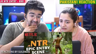 Pakistani Couple Reacts To Jr.NTR Entry | RRR | SS Rajamouli