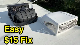 Fixed: Dometic RV AC not blowing cold air - try before replacing air conditioner - easy $15 fix