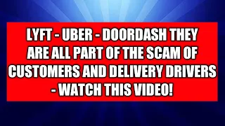 UBER/LYFT SCAMS IN MASSACHUSETTS DRIVERS ARE FIGHTING BACK! DOORDASH NEWS AS WELL - SHARE THIS VIDEO