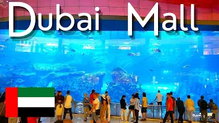 Dubai Mall | World's largest Shopping Mall Walking Tour | United Arab Emirates