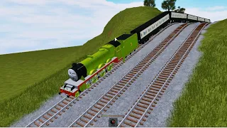 THOMAS AND FRIENDS Crashes Surprises - V Foot Project Beta 4 (Thomas the train)