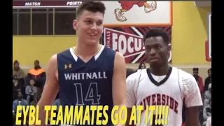 Tyler Herro CRAZY GAME WINNER vs EYBL teammate Carlos Curtis!!