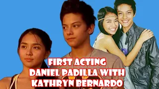 The Fact of Daniel Padilla when He acts with Kathryn Bernardo at The first time