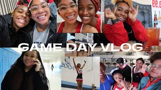 GAME DAY VLOG(eating out, school, grwm, etc)