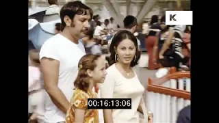 1973 Coney Island Funfair, Summer in New York City, HD from 35mm