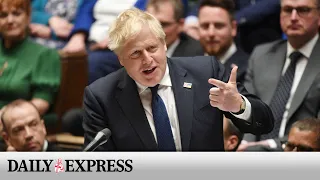 WATCH AGAIN: Boris Johnson faces first PMQs since resignation