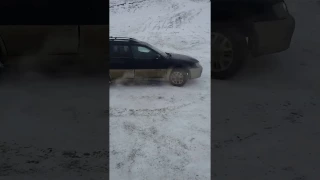 SUBARU OUTBACK 3.0 IN SNOW