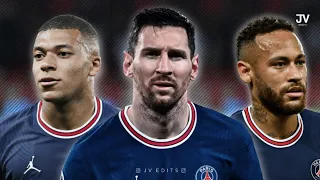 ► Mbappé, Neymar, Messi - The Terrifying Trio 2021/22 ⚽️