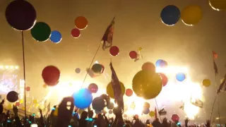 coldplay glastonbury, 2016 adventure of a lifetime