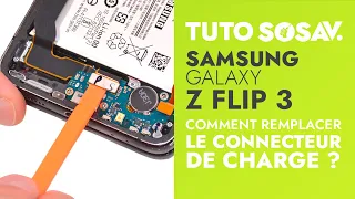Tutoriel SOSav : Remplacement du connecteur de charge du Samsung Galaxy Z Flip3