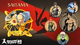 Saitama (one punch man) Vs Shadow And Bodyguards Shadow Fight 2