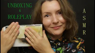 ASMR ROLEPLAY po polsku 💄 Robię Ci makijaż i pokazuję prezent 🎁 UNBOXING 🎧