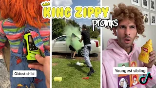 🔥1 HOUR+🔥King Zippy || living with siblings best best pranks | TikTok Compilation