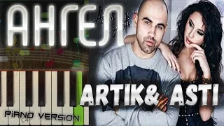 Artik&Asti -  АНГЕЛ.. Instrumental  Cover (Гитара,пиано,басс)