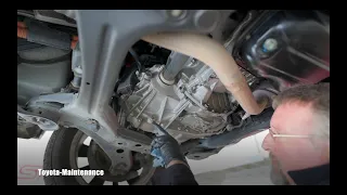 Toyota Highlander hybrid transaxle fluid inspection & more