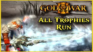 God of War 3 Japanese Anime Version - All Trophies Run!