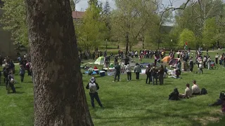 IU Bloomington students protest Israel-Hamas war