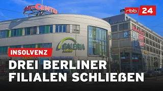 Galeria-Insolvenz: Diese Berliner Kaufhäuser machen dicht