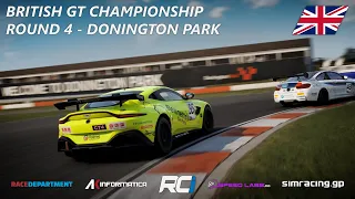 RCI TV | British GT Championship Round 4 - Donington Park | PRO | Live Commentary