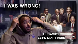 I Was WRONG About Him!!!  Lil Yachty Let's Start Here Album REACTION/REVIEW