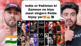 Indian Singers Vs Pakistani Singers Battle Of Voice | Pakistani Real Reactions |