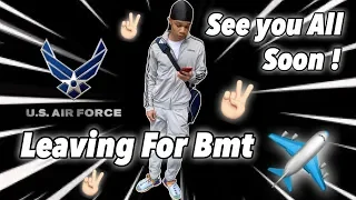 Leaving For AirForce Basic Training | Leaving for Bmt 2020 | Lil Morro