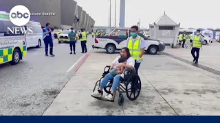 New video showing the aftermath of Singapore Airlines flight that left 1 dead