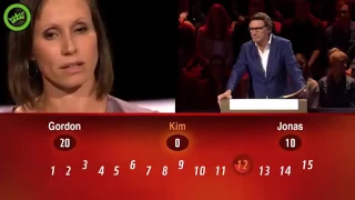 Gordon vs Philippe Geubels in De Slimste Mens Ter Wereld COMPILATIE LOL