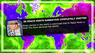 Deceiving All Of Humanity With Overwhelming Fake News in Plague Inc Evolved