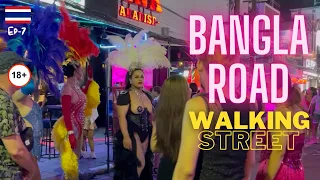 BANGLA ROAD NIGHTLIFE | Walking Street | Night Clubs (18+) | Phuket | THAILAND | Ep-7