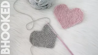 Knitted Hearts for Valentine's Day! ❤