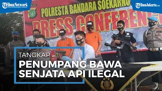 Polresta Bandara Soekarno-Hatta Tangkap Penumpang yang Bawa Senjata Api Ilegal & Hendak Naik Pesawat