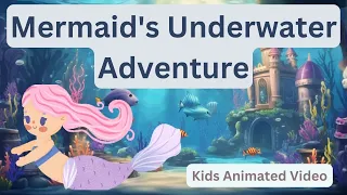 Ariel's Underwater Adventure | Fairy Tale | Kinder Kids Tale | #mermaid #animation #cartoon #anime